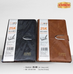 SỔ TAY BÌA DA A5|25-89