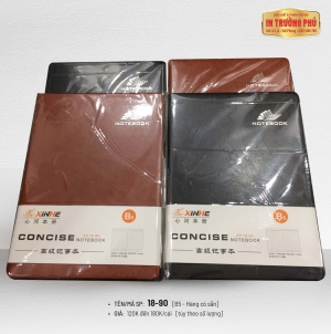 SỔ TAY BÌA DA B5|18-90