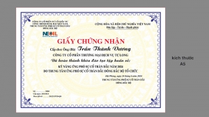 Giấy khen GK009