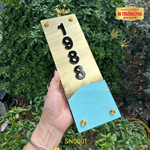 BIỂN SỐ NHÀ - SN0001